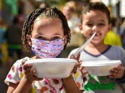 Distribuição de comida